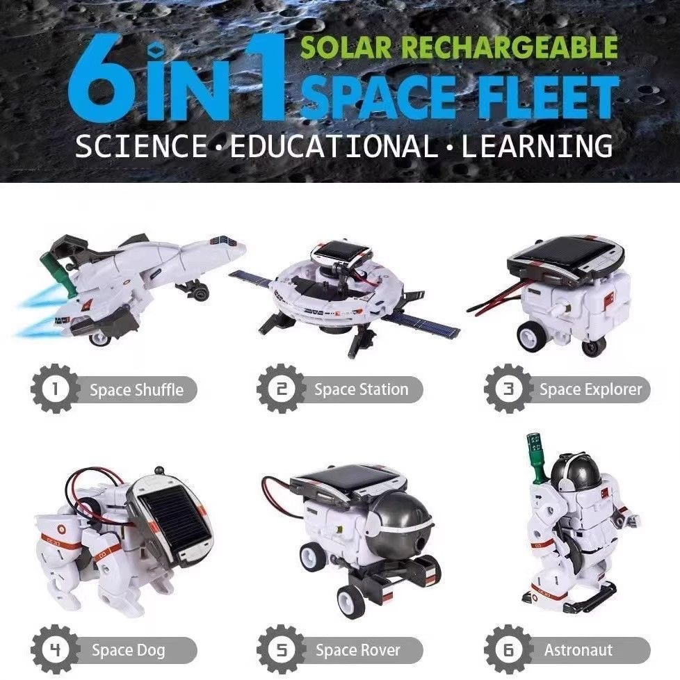Stem Solar Robot Kit For Kids - الجذعية 12IN1 الشمسية روبوت عدة ألعاب