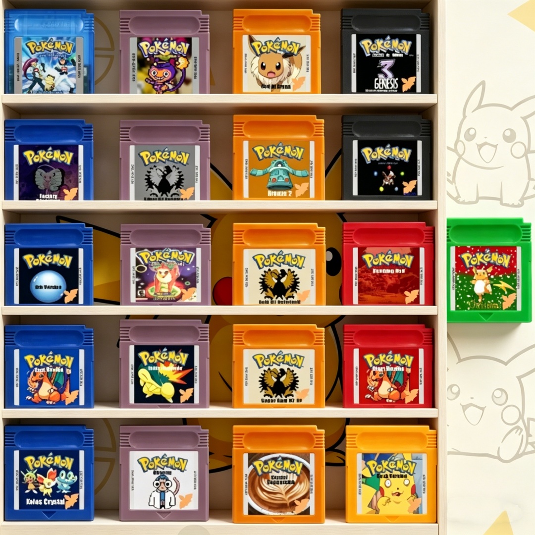 Board Games - خرطوشة ألعاب سلسلة بوكيمون GBC -