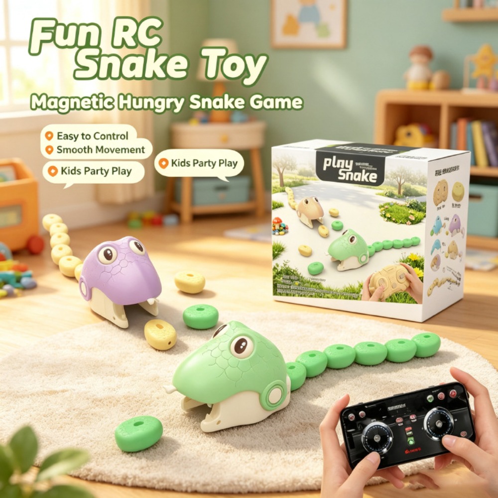 لعبة الثعبان الجشع الذي يتم ال - مراجعة Remote Control Toys وسعره