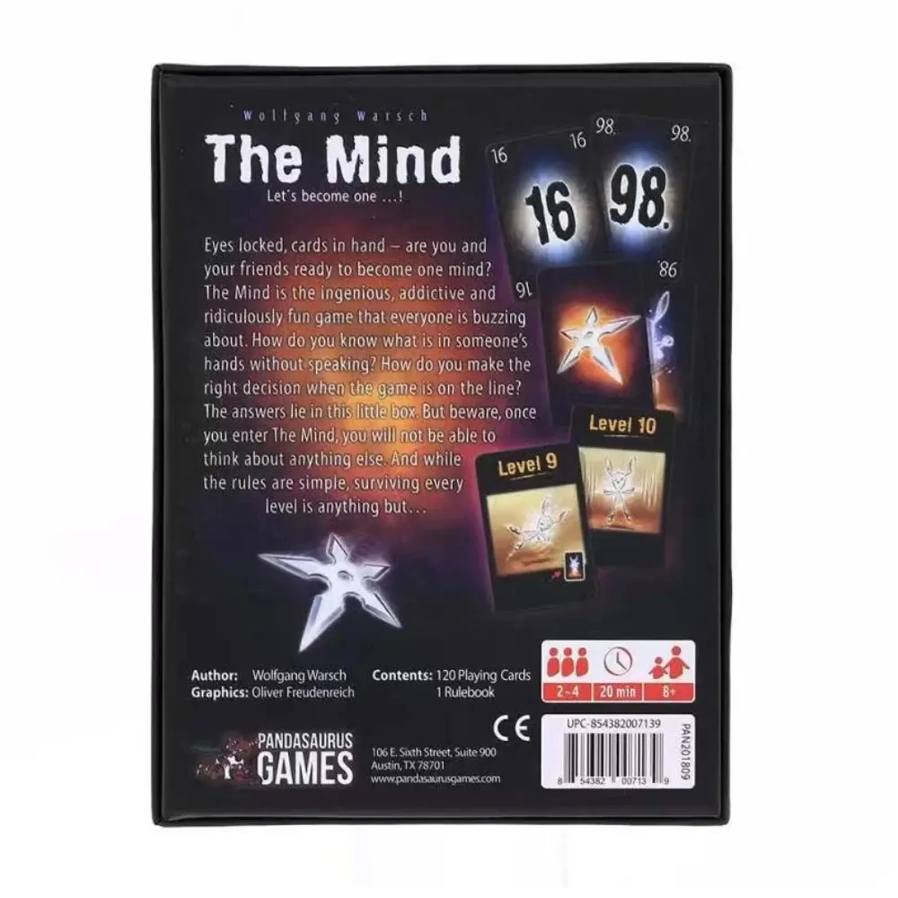 لعبة ذا مايند كارد الجديدة، لع - مراجعة Board Games وسعره