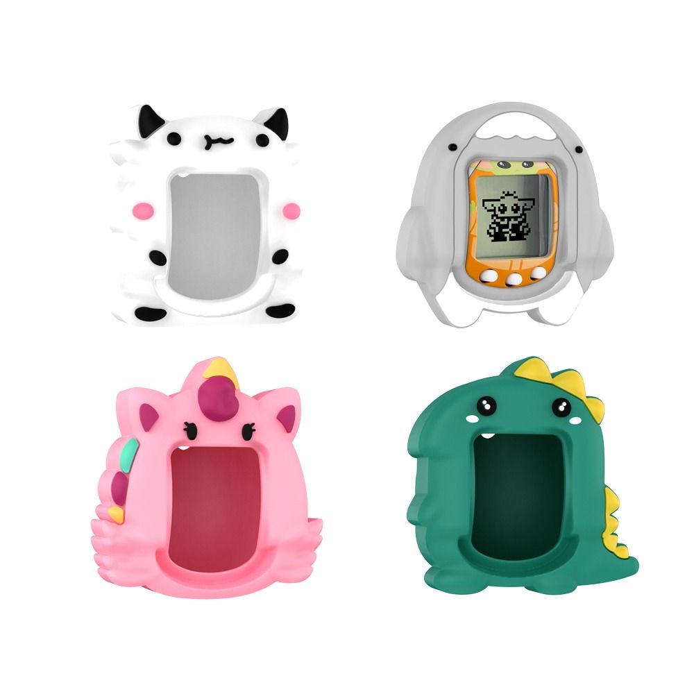 غطاء حماية من السيليكون لجهاز  - مراجعة Tamagotchi Electronic Pet Virtual وسعره
