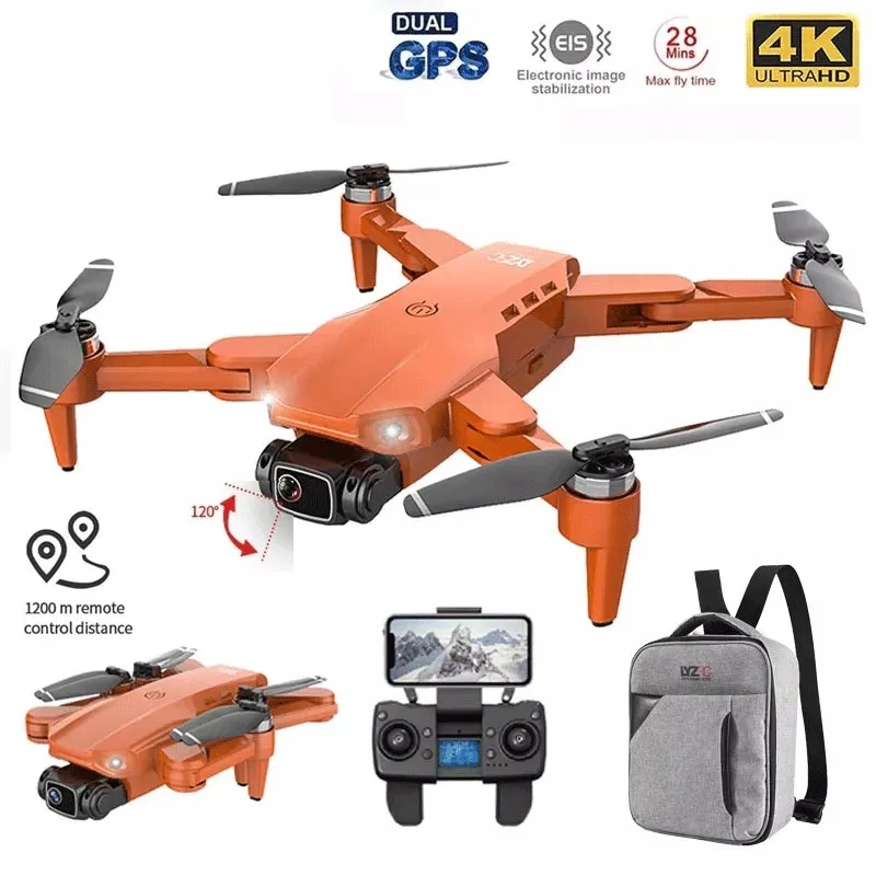 الطائرة بدون طيار L900 Pro 4K  - مراجعة Fpv Brushless Rc Drone 4K وسعره