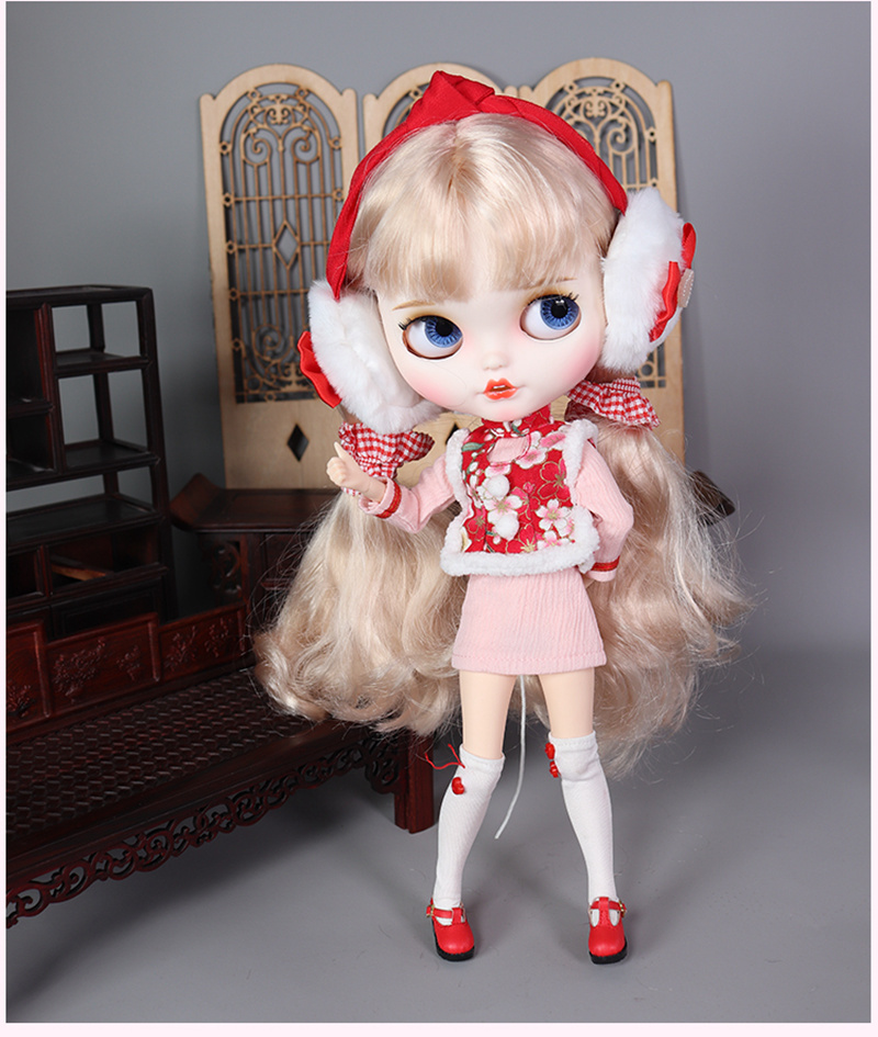 1/6 Blyth Doll BJD Joint Body  - مراجعة Bjd Doll 1 6 Full Set With Clothes وسعره