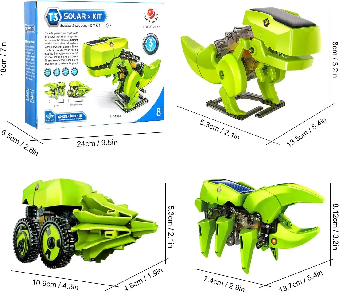 مجموعة روبوت شمسية للأطفال ، أ - مراجعة Stem Solar Robot Kit For Kids وسعره