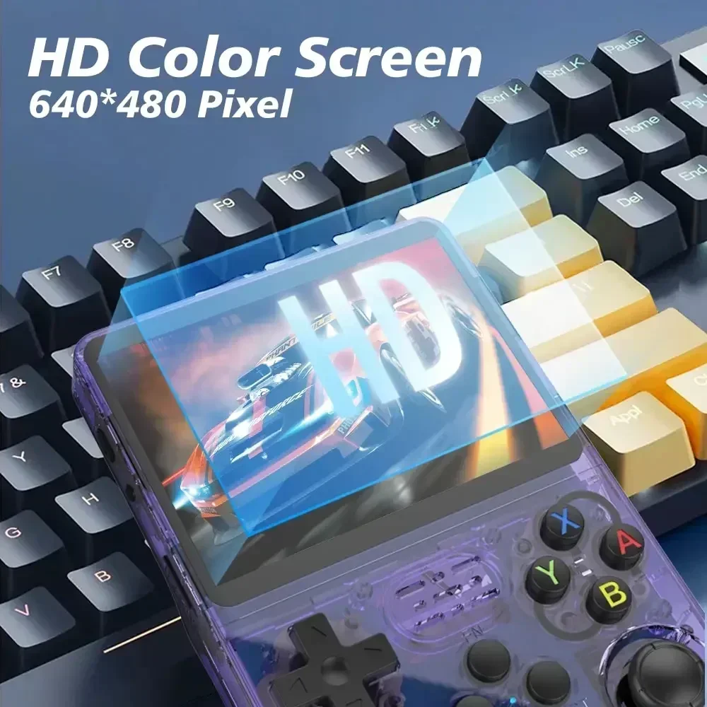 وحدة تحكم ألعاب R36S بنظام ARK - مراجعة Retro Handheld Game Console R36S وسعره