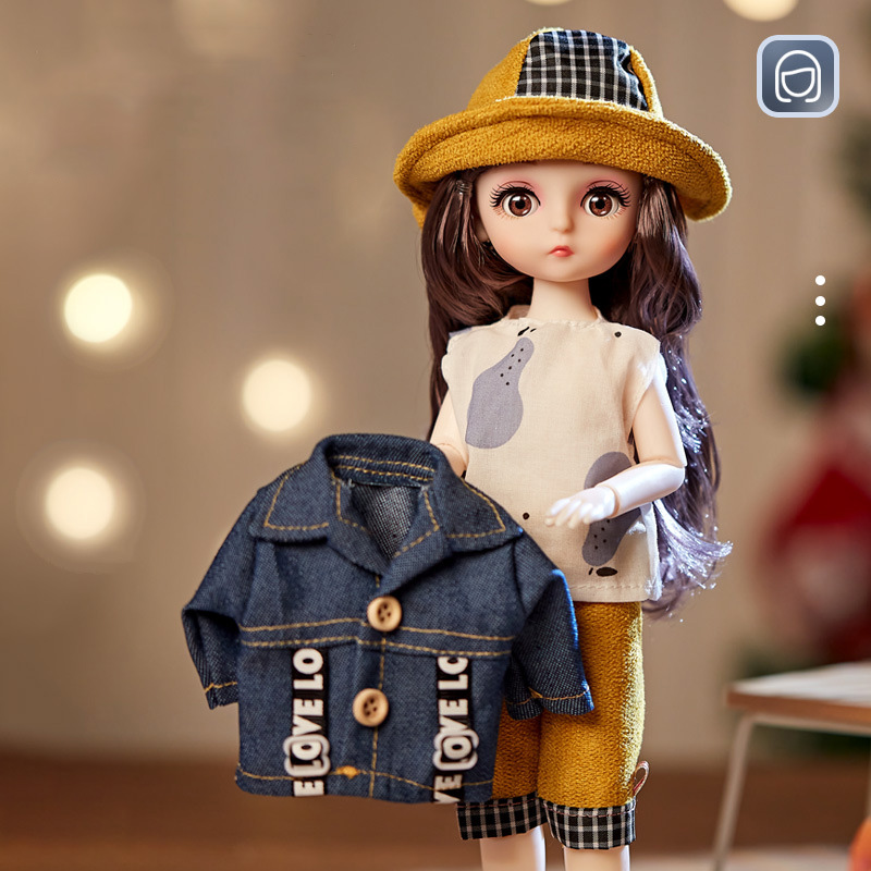 BJD دمية 1/6 كرة صوتها مجموعة  - مراجعة Bjd Doll 1 6 Full Set With Clothes وسعره