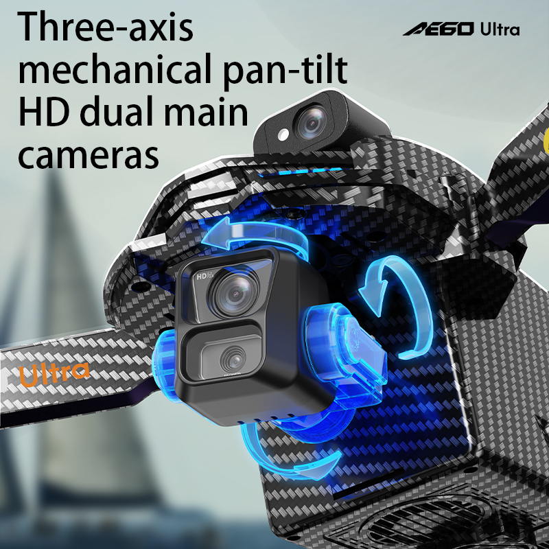 AE60 نظام تحديد المواقع بدون ط - مراجعة Fpv Brushless Rc Drone 4K وسعره