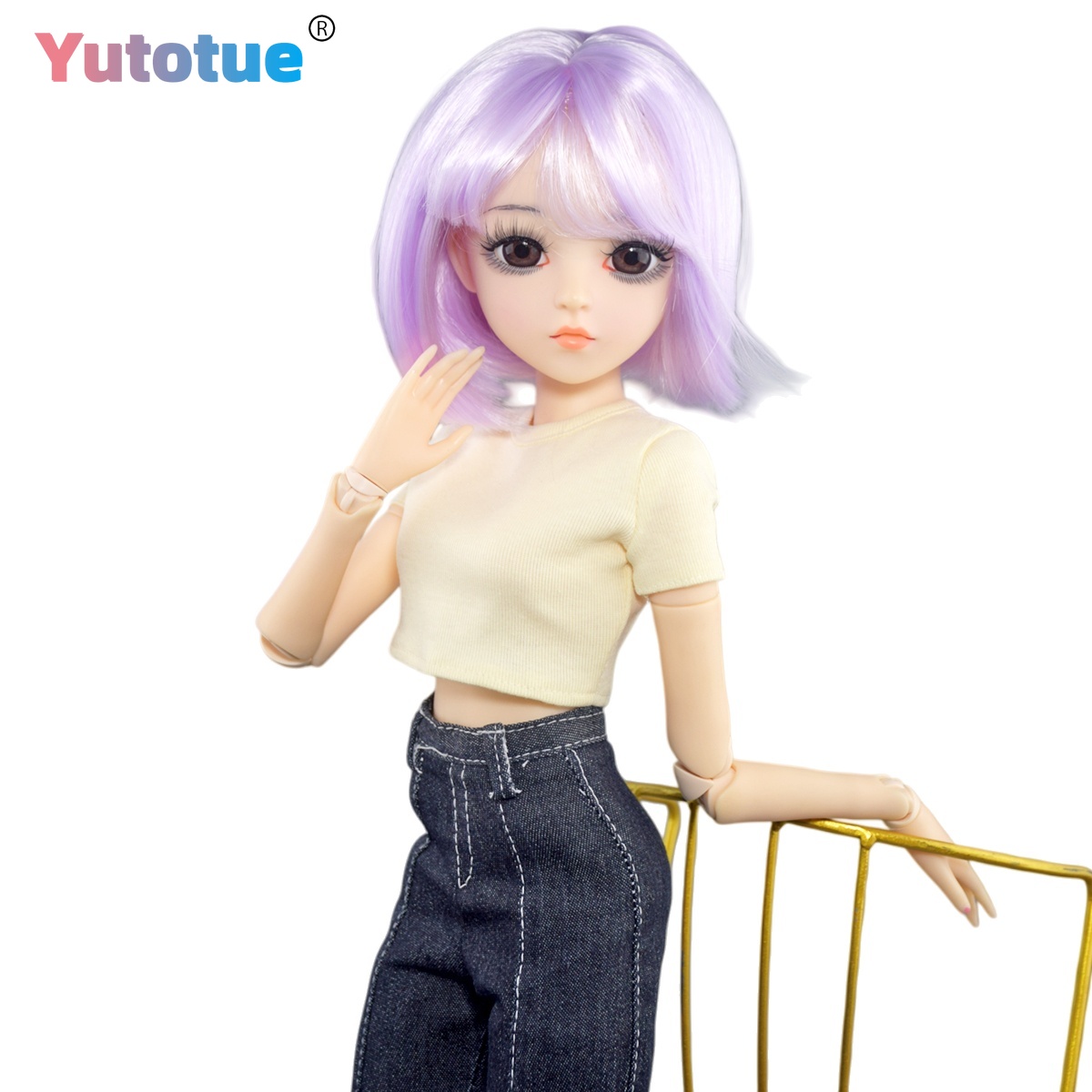 YUTOTUE 60 سنتيمتر ارتفاع فتاة - مراجعة Bjd Doll 1 6 Full Set With Clothes وسعره