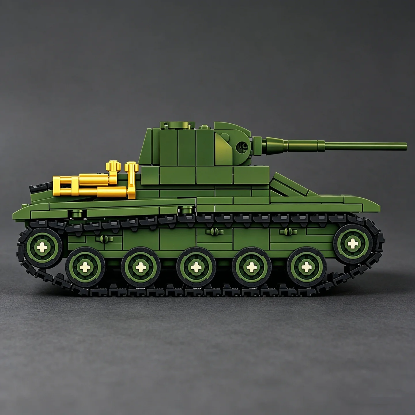 نموذج دبابة خفيفة T-70 للجيش ا - مراجعة Lego Compatible Military Tank وسعره