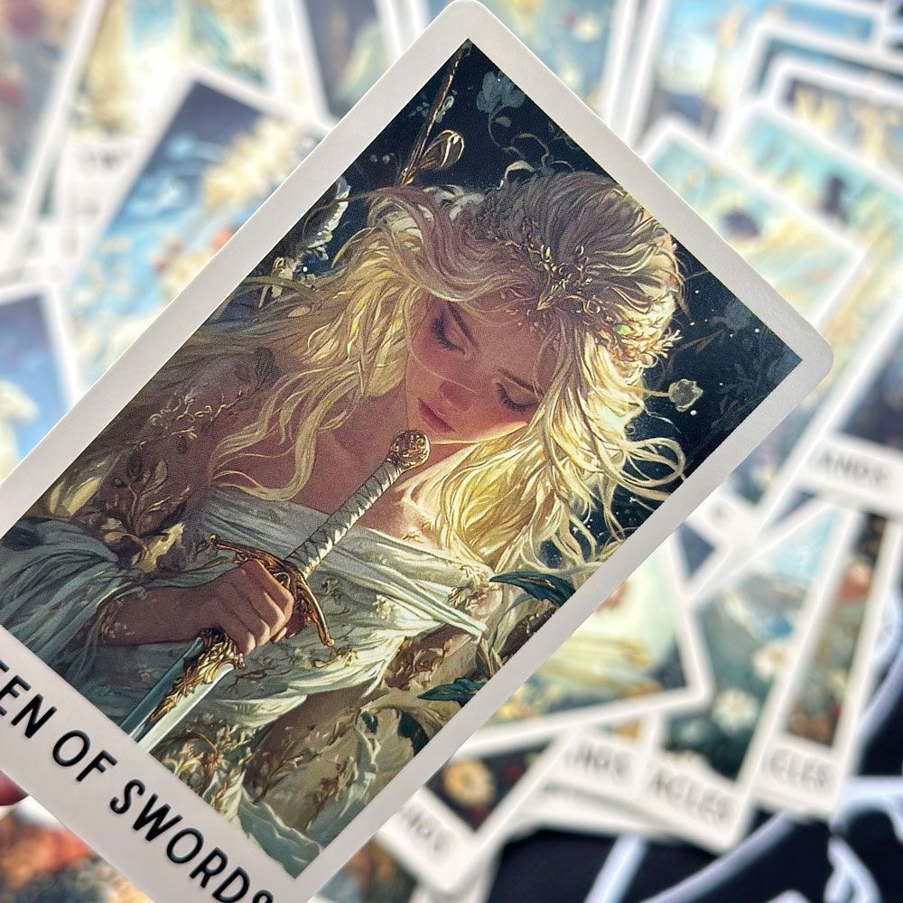 78 بطاقة تاروت غامضة، مجموعة أ - مراجعة Tarot Cards Deck With Guidebook وسعره