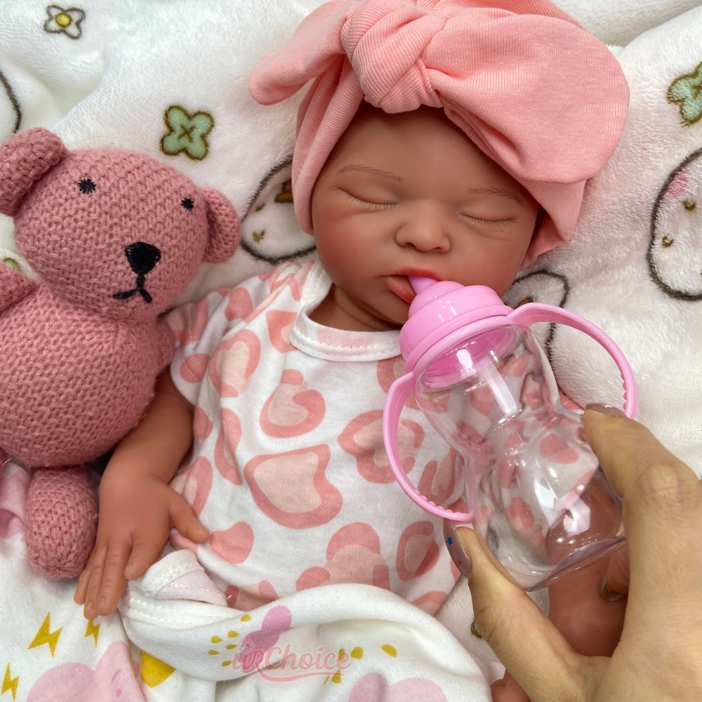 دمية ريبورن سيليكون قابلة للغس - مراجعة Reborn Baby Doll Silicone Realistic وسعره